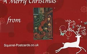 Immagine del venditore per thank you postcard: A Merry Christmas venduto da Mobyville