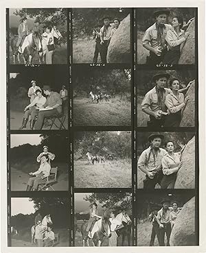 Seller image for Apache Woman (Original contact sheet for the 1955 film) for sale by Royal Books, Inc., ABAA