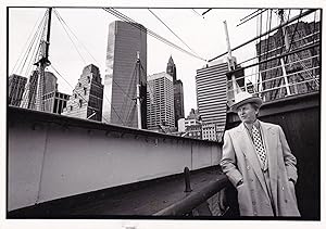 Tom Wolfe in New York, 1989 (Original oversize photograph)