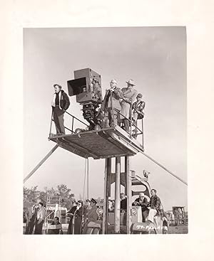 Jet Pilot (Original photograph of Josef von Sternberg and Howard Hughes on the set of the 1957 film)