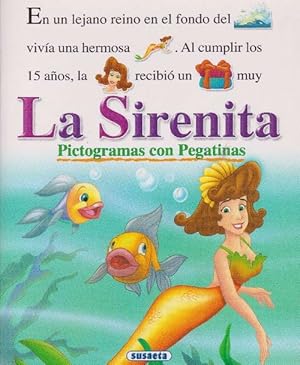 Sirenita, La. Pictogramas con pegatinas. Edad: 4+.