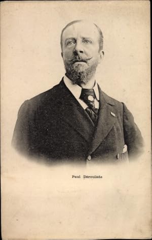 Ansichtskarte / Postkarte Autor und Politiker Paul Deroulede, Portrait