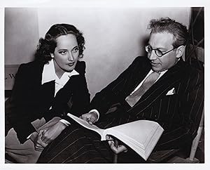 Original photograph of Merle Oberon and Alexander Korda, circa 1940s