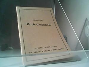 Seller image for Boris Godunoff: Musikalisches Volksdrama in vier Aufzgen und mit einem Prolog nach Puschkin und Karamsin; for sale by Eichhorn GmbH