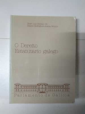 Imagen del vendedor de O Dereito Estatutario galego a la venta por Libros Ambig