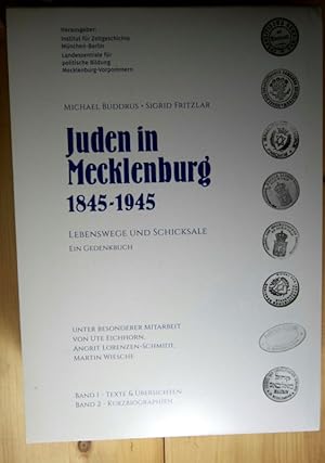 Bild des Verkufers fr Juden in Mecklenburg 1845-1945. Zwei Bnde im Schuber. Lebenswege und Schicksale. Ein Gedenkbuch. Band 1: Texte und bersichten. Band 2: Kurzbiographien. Hrsg.: Institut fr Zeitgeschichte Mnchen-Berlin; Landeszentrale fr politische Bildung MV. zum Verkauf von Antiquariat Robert Loest