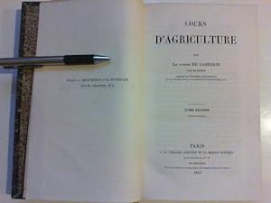Bild des Verkufers fr Cours d'agriculture Tome 2 zum Verkauf von JLG_livres anciens et modernes