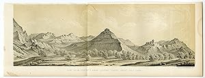 Antique Print-UTAH-SALT LAKE-STRONGS KNOB-MOUNTAIN-Stansbury-Ackerman-1852