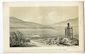 Antique Print-UTAH-GREAT SALT LAKE-JORDAN RIVER-VALLEY-Stansbury-Ackerman-1852