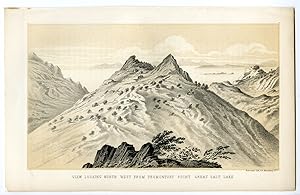 Antique Print-GREAT SALT LAKE-PROMONTORY POINT-UTAH-USA-Stansbury-Ackerman-1852