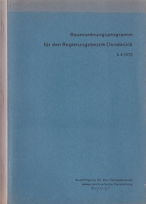 Immagine del venditore per Raumordnungsprogramm fr den Regierungsbezirk Osnabrck venduto da Clivia Mueller