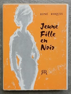 Seller image for Jeune fille en noir. for sale by Librairie les mains dans les poches