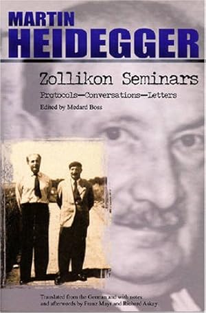 Immagine del venditore per Zollikon Seminars: Protocols - Conversations - Letters by Heidegger, Martin [Paperback ] venduto da booksXpress