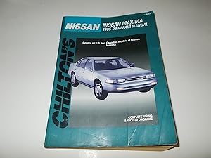 Seller image for Chilton's Nissan Maxima 1985-92 Repair Manual for sale by Paradise Found Books