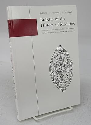 Immagine del venditore per Bulletin of the History of Medicine Fall 2006 venduto da Attic Books (ABAC, ILAB)