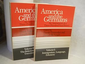 Seller image for America and the Germans: an assessment of a three-hundred-year history. TWO VOLUME SET for sale by Gil's Book Loft