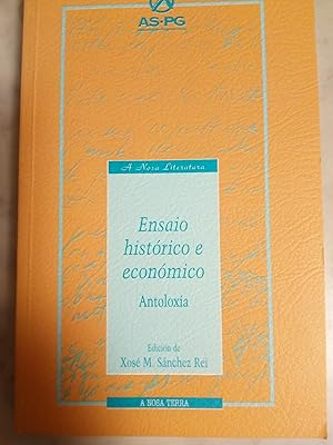 Seller image for Ensaio histrico e econmico. Antoloxa for sale by Libros Nakens