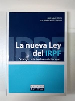 Imagen del vendedor de La nueva Ley del IRPF a la venta por Libros Ambig