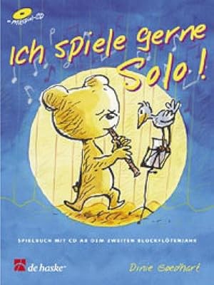 Bild des Verkufers fr Ich spiele gerne Solo!, fr Sopran-/Tenorblockflte, m. Audio-CD : Spielbuch. Ab dem zweiten Blockfltenjahr. Grad 1-2 zum Verkauf von AHA-BUCH GmbH