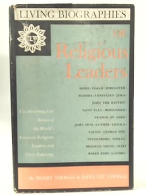 Bild des Verkufers fr Living Biographies of Religious Leaders zum Verkauf von World of Rare Books