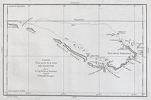 "Carte d'une Partie de la Carte de Dampier depuis le Cap de Bonne Esperance jusqu'a la Nouvelle B...