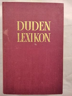 Duden-Lexikon - Dritter Band P-Z.