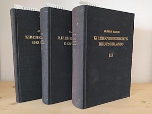 Kirchengeschichte Deutschlands. [Von Albert Hauck]. 3 Bände. - Teile 1-3.