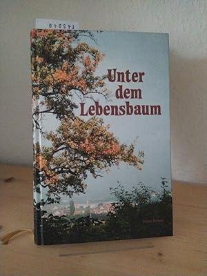 Seller image for Unter dem Lebensbaum. Fr jeden Tag des Jahres ein Bibelwort, ein Morgengebet, ein Abendgebet, ein Gedenktag der Kirche und Raum fr persnliche Gedenktage. [Gesammelt und herausgegeben von Ernst Burmann]. for sale by Antiquariat Kretzer