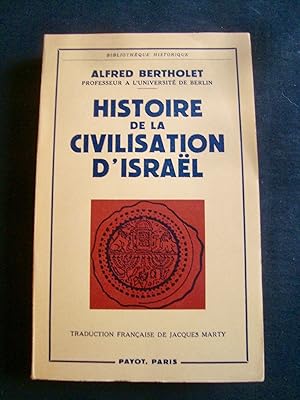 Histoire de la civilisation d'Israël -