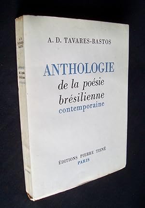 Anthologie de la poésie brésilienne contemporaine -