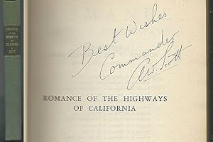 Imagen del vendedor de ROMANCE OF THE HIGHWAYS OF CALIFORNIA Unusual and Interesting Facts and Stories about the Golden State a la venta por Gibson's Books