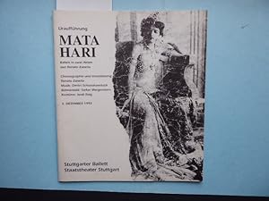 Uraufführung Mata Hari. Ballett in zwei Akten, 4. Dezember 1993, Stuttgarter Ballett, Staatstheat...