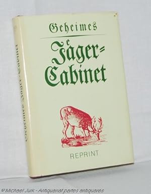 Bild des Verkufers fr Geheimes Jaeger-Cabinet. zum Verkauf von Antiquariat partes antiquares