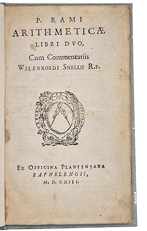 Immagine del venditore per Arithmetic libri duo, cum commentariis Wilebrordi Snelli venduto da Sokol Books Ltd. ABA ILAB