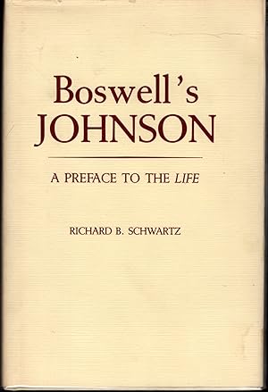 Seller image for Boswell's Johnson: A Preface to the Life for sale by Dorley House Books, Inc.