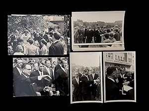 Kennedy, Robert - Besuch in Berlin im Sommer 1964. 37 Original-Photographien (Vintages, Silbergel...