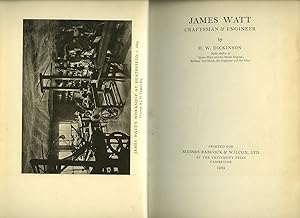 Seller image for James Watt Craftsman and Engineer for sale by Little Stour Books PBFA Member