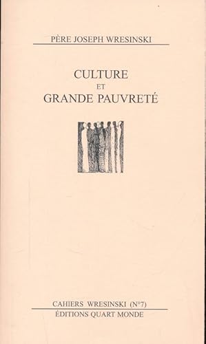 Image du vendeur pour Culture et grande pauvret mis en vente par LIBRAIRIE GIL-ARTGIL SARL