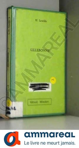 Bild des Verkufers fr Monographie de lillebonne zum Verkauf von Ammareal