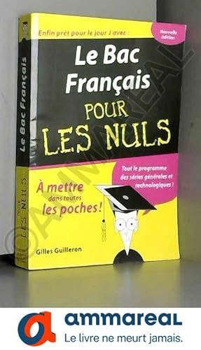 Image du vendeur pour Le Bac Franais pour les Nuls mis en vente par Ammareal