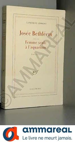 Image du vendeur pour Jose Bethlem / Femme seule  l'aquarium mis en vente par Ammareal