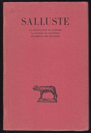 Immagine del venditore per Catilina. Jugurtha. Fragments des histoires. Texte tabli et traduit par A. Ernout venduto da Graphem. Kunst- und Buchantiquariat