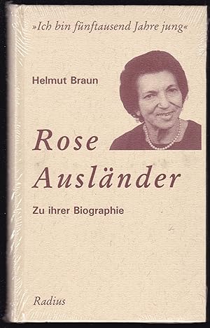 Bild des Verkufers fr Ich bin fnftausend Jahre jung. Rose Auslnder. Zu ihrer Biographie zum Verkauf von Graphem. Kunst- und Buchantiquariat