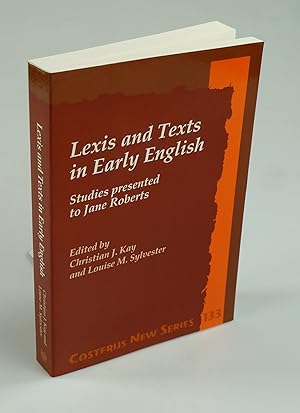 Bild des Verkufers fr Lexis and Texts in Early English. zum Verkauf von Antiquariat Dorner