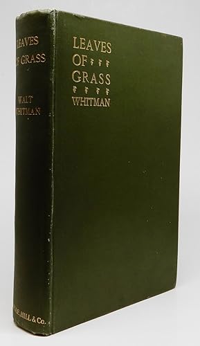 Seller image for Leaves of Grass for sale by Contact Editions, ABAC, ILAB
