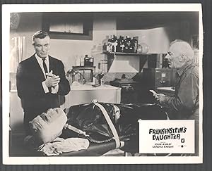 Bild des Verkufers fr Frankenstein's Daughter 8x10 Movie Horror Sci-Fi Wolfe Barzell Donald Murphy Harry Wilson zum Verkauf von DTA Collectibles