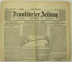 Frankfurter Zeitung und Handelsblatt (Nr. 377) Sonntag, 22. Mai 1927 (Zweites Morgenblatt),
