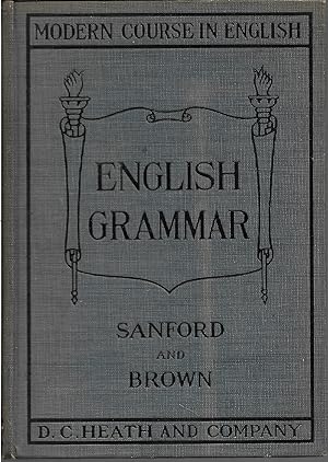 Imagen del vendedor de English Grammar: The Modern Course in English a la venta por Cher Bibler