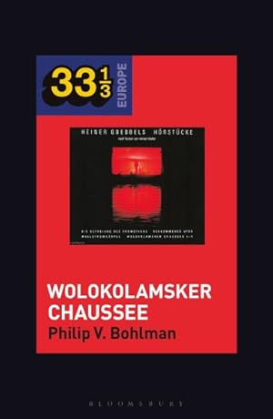 Imagen del vendedor de Wolokolamsker Chaussee a la venta por GreatBookPrices