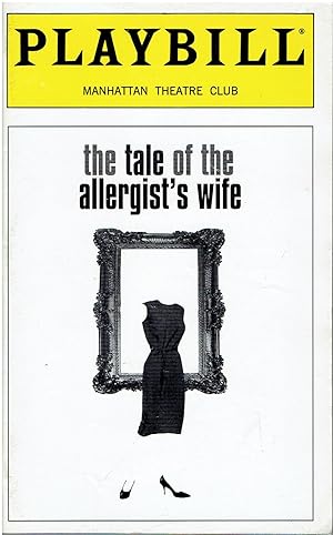 Imagen del vendedor de Playbill for "The Tale of the Allergist's Wife" a la venta por Manian Enterprises
